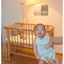 모니엘로 | #12 쌍둥이 신생아 숲소리 모니엘 원목 아기 침대 사용후기