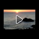 양양 솔비치해변에서 청마의 장엄한 일출광경 이미지