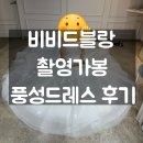 비비드블랑 촬영드레스 | 풍성드레스 (허리라인 꽃잎, 변형O)후기