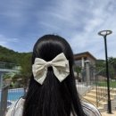 자매헤어센스 | 스테올라 왕리본핀으로 완성하는 엄마딸커플룩, 여름 여행룩에 딱 맞는 자매룩 아이템