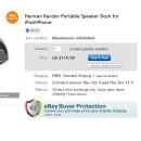 [이베이] Harman Kardon 아이폰 포터블 독 스피커 $119.00 이미지