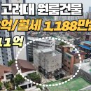 서울 고려대인접 고수익 다중주택 실매가11억원 이미지