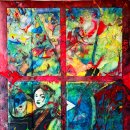 개념추상 미술가 [2] Concept Abstract Artist, 추상 속의 개념적 사실주의 개념미술 디자이너 최철주는 언어적 개념을 이미지