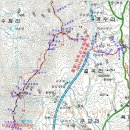 국도43호선 ~ 민락동산들마을앞 | 천황지맥 4구간(수동고개-노적봉-풍악산(605m)- 응봉-비홍치).