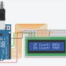 [Arduino 실습45] 9999까지 UP/DN Count LCD에 표시 이미지