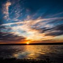 노을바다 이미지