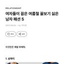 여자들이 선정한 꼴보기 싫은 남자 여름패션 이미지