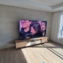 평택비전지웰푸르지오경로당 | 평택 비전지웰푸르지오아파트 삼성 85인치 TV 벽걸이 설치 후기｜85인치 타공설치, 선정리, 사운드바...