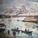 바닷가 돌담집:일상초대 | <인상파,찬란한 순간들> 전(1).. 노원아트뮤지엄