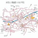 샤모니 지도& 몽블랑산군 지도 이미지