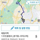 태청지맥 1구간(봉정사입구_분기점~우치)_20250301 이미지