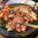 꽃돼지 고기집 | 마산 합성동 고기집 구워져서 나오는 꽃돼지식당 후기