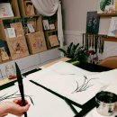 수묵화문인화 이미지