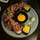 강북구 맛집 - 미아사거리 히솝 이자카야 찐 후기 (feat. 매운 사태 전골 / 한우1++육회 김밥)