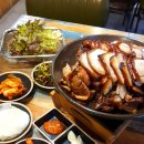 화덕족발보쌈먹고갈래 | 강동구 명일역 맛집 이선화덕족발보쌈 명일점 피자까지 먹기