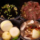 [소고기 콩소메 수프]국물요리 쇠고기 통 스테이크 수프 이미지