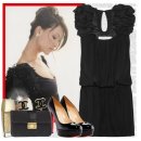 Christian Louboutin pumps &amp; Louis Vuitton clutches 이미지