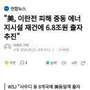 美, 이란전 피해 중동 에너지시설 재건에 6.8조원 출자 추진 이미지