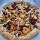 반올림피자샵 오전호계점 | 반올림피자 오전호계점: 안양동안구피자맛집 더블포크쉬림프피자와 치즈오븐스파게티로 피자파티하기