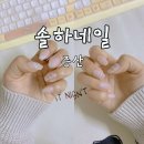 솔하루 | [솔하네일/증산] 크리스마스 겨울 네일아트 증산 솔하네일 후기