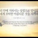 오늘의 '영어성경 사진'(941강) “좋은 보증을 지키세요”(디모데후서 1장 14절) 이미지