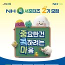 [농협중앙회 상호금융] NH콕서포터즈 2기 모집 (~03/13) 이미지