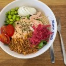 샐러드볼 앤 버거트레이 이미지