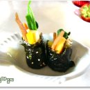 꽁지김밥 이미지