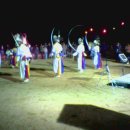 매지리 전통굿 풍물패,,,(매지초등학교 벗꽃축제에서) 이미지