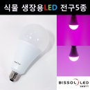 겨울 필수품 식물 생장용 LED 전구 5종 (빛솔) 10W 15W 이미지