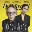 제나 오르테가, 팀 버튼 The Hollywood Reporter July 2025 이미지