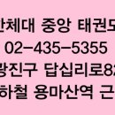 중앙태권도 체육관 이미지