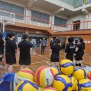 전주여자배구클럽에 회장님 방문 이미지