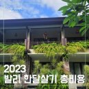 달이 떠올라 | 발리 비용 ♡ 2023년 아이와 발리 한달살기 총비용 정리