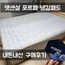 코오롱사 | 앳센셜 쿨패드 코오롱사 포르페 냉감패드 홈쇼핑에서 여름이불 구매