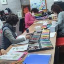 힐링 꽃과 식물 세밀화 이미지