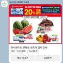 서운농협 | 농협몰 릴레이특가 굿뜨레 수박7kg 17,700원(오늘만)