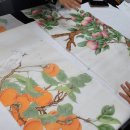 원단에 그리는 꽃그림(천아트) 이미지