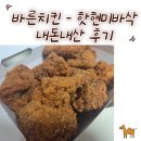 바른치킨 | [후기] 바른치킨 핫현미바삭 내돈내산 포장 후기