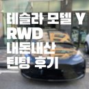강서구청 가양동별관 | 테슬라 모델 Y RWD 내돈내산 틴팅 후기 (레이노 f95)