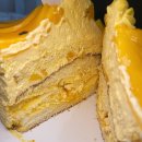 오전의 케이크 | 운정 케이크 맛집 샹배베이커리 애플망고 케이크 후기