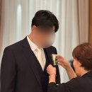 플로라바이시아 부케W-176 화이트 카라 튤립믹스 신랑 부토니에 후기