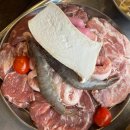 [뒷고기가 맛있는 집 육&amp;락 ; (구)빡빡이 삼촌] 천호 고기 맛집 ; 청국장, 빡빡이 국수 (24시간 영업)