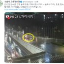 실시간 서울 침수된 도로들 현황 by 서울시 교통정보과 이미지