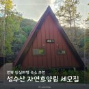 다락산장 | 임실 가을여행 숙소 성수산 왕의숲 자연휴양림 세모집