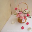 비누꽃 바구니 제작 이미지