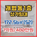 괘법동 경남약국 앞 | 괘법동 A급 1층 상가 임대/사상역 창업, 왜 이곳을 놓치면 평생 후회하는지 알려드립니다