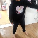 꼬맹이 | 뉴욕꼬맹이 맨투맨 +바지 트레이닝 내돈내산 구매후기