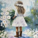 화정도서관 갤러리 꽃 이미지