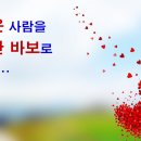 나는 늘 주님께만 눈 먼 행복한 바보이고 싶습니다(요6:1-14) 이미지